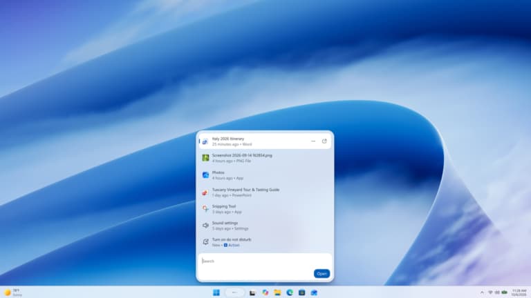 La recherche de Windows 11 fait sa révolution