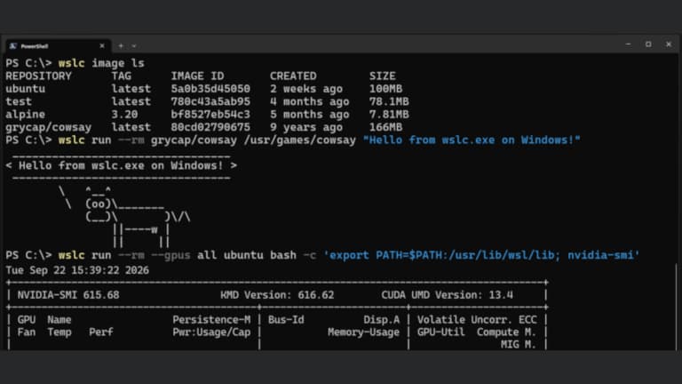 Windows s’ouvre enfin aux conteneurs Linux natifs avec WSL Containers